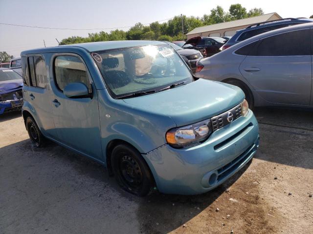 JN8AZ2KR2BT204760 - 2011 NISSAN CUBE BASE BLUE photo 4