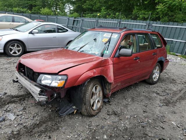 JF1SG65614H726466 - 2004 SUBARU FORESTER 2.5XS Կարմիր լուսանկար 1