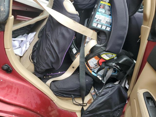 JF1SG65614H726466 - 2004 SUBARU FORESTER 2.5XS Կարմիր լուսանկար 10