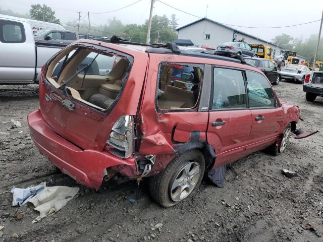 JF1SG65614H726466 - 2004 SUBARU FORESTER 2.5XS Կարմիր լուսանկար 3