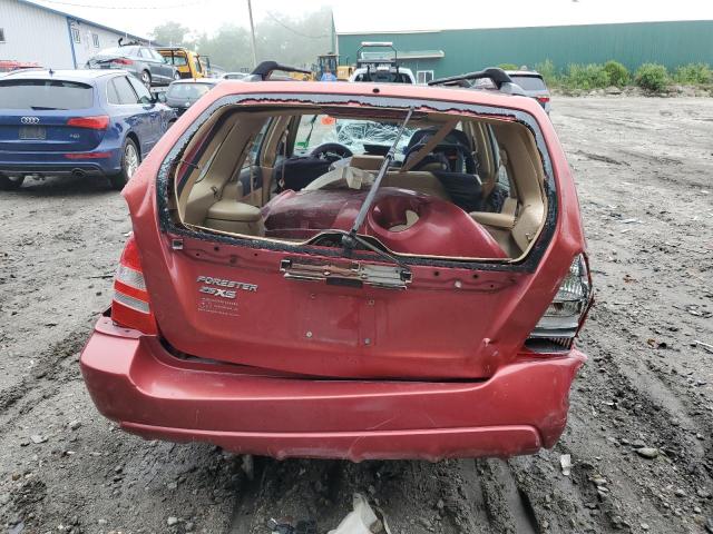 JF1SG65614H726466 - 2004 SUBARU FORESTER 2.5XS Կարմիր լուսանկար 6