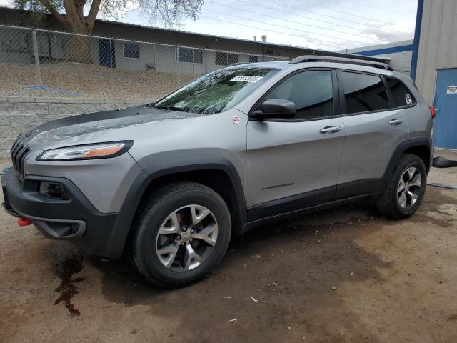 1C4PJMBS5FW750887 - 2015 JEEP CHEROKEE TRAILHAWK SILVER photo 1