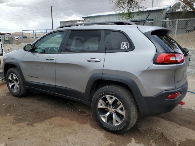 1C4PJMBS5FW750887 - 2015 JEEP CHEROKEE TRAILHAWK SILVER photo 2