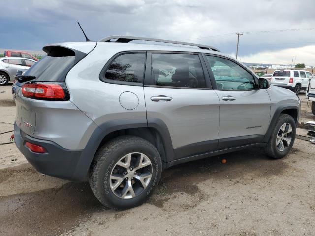 1C4PJMBS5FW750887 - 2015 JEEP CHEROKEE TRAILHAWK SILVER photo 3