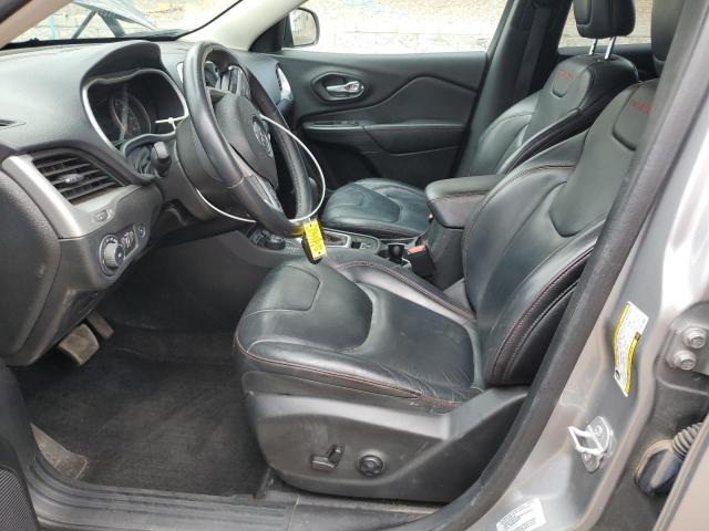 1C4PJMBS5FW750887 - 2015 JEEP CHEROKEE TRAILHAWK SILVER photo 7