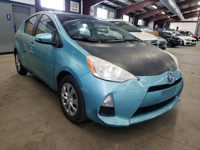 JTDKDTB35C1001245 - 2012 TOYOTA PRIUS C BLUE photo 4