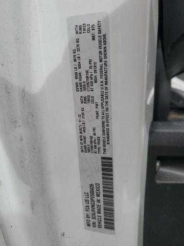 3C6LRVNG3PE500426 - 2023 RAM PROMASTER 1500 STANDARD WHITE photo 13