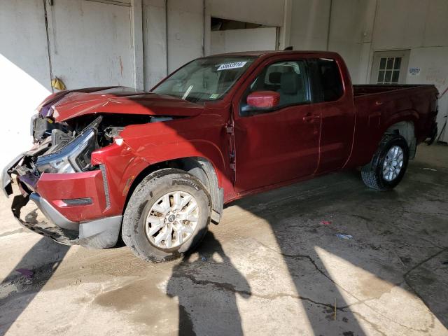 1N6ED1CM9NN617466 - 2022 NISSAN FRONTIER S RED photo 1