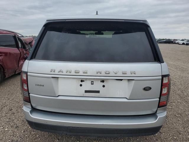 SALGS2PF7GA286294 - 2016 LAND ROVER RANGE ROVE HSE SILVER photo 6