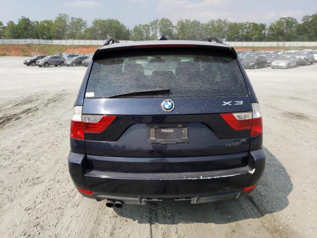 WBXPC9C43AWJ33443 - 2010 BMW X3 XDRIVE30I BLUE photo 6