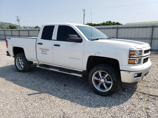 1GCVKRECXEZ357695 - 2014 CHEVROLET 1500 K1500 LT WHITE photo 4