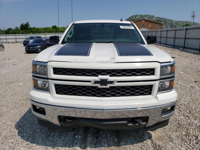 1GCVKRECXEZ357695 - 2014 CHEVROLET 1500 K1500 LT WHITE photo 5