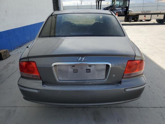 KMHWF35H54A003352 - 2004 HYUNDAI SONATA GLS GRAY photo 6