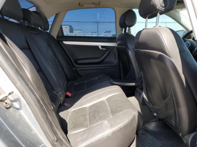 WAUAF68E45A432935 - 2005 AUDI A4 2.0T SILVER photo 10