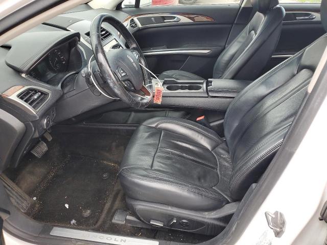 3LN6L2JK2GR632341 - 2016 LINCOLN MKZ WHITE photo 7