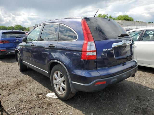 JHLRE48587C118597 - 2007 HONDA CR-V EX BLUE photo 2