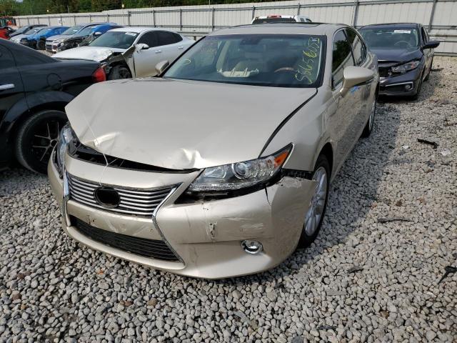 JTHBW1GG1F2077276 - 2015 LEXUS ES 300H GOLD photo 1