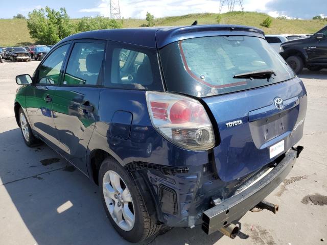 2T1KR32E07C682578 - 2007 TOYOTA COROLLA MA XR BLUE photo 2
