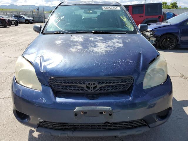2T1KR32E07C682578 - 2007 TOYOTA COROLLA MA XR BLUE photo 5