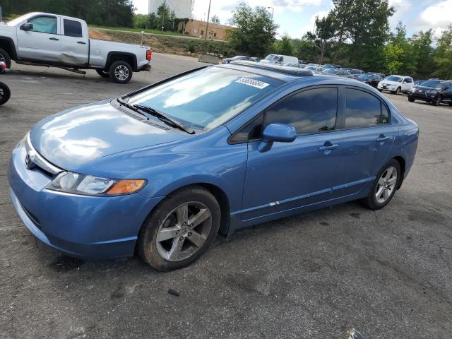 1HGFA16908L041954 - 2008 HONDA CIVIC EXL 蓝色 照片 1