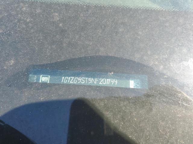 1G1ZG5ST5NF201199 - 2022 CHEVROLET MALIBU RS 金色 照片 12