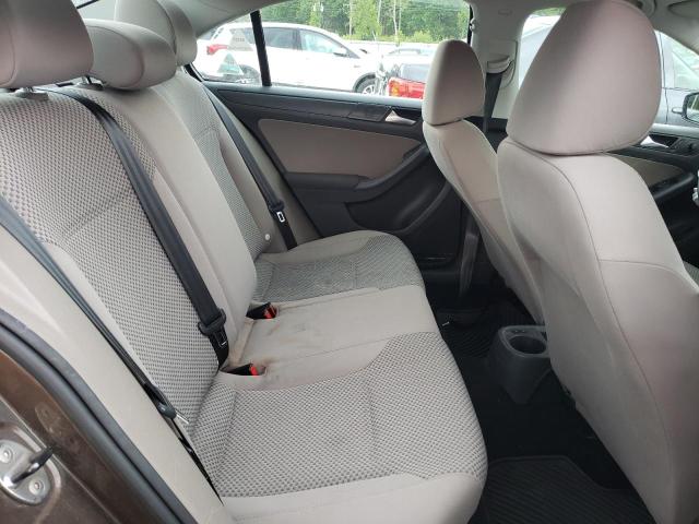 3VW2K7AJ3CM349946 - 2012 VOLKSWAGEN JETTA BASE Marron photo 10