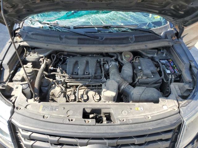 1FM5K8AR4GGA28702 - 2016 FORD EXPLORER POLICE INTERCEPTOR BLACK photo 12