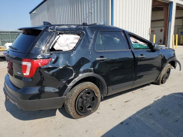 1FM5K8AR4GGA28702 - 2016 FORD EXPLORER POLICE INTERCEPTOR BLACK photo 3