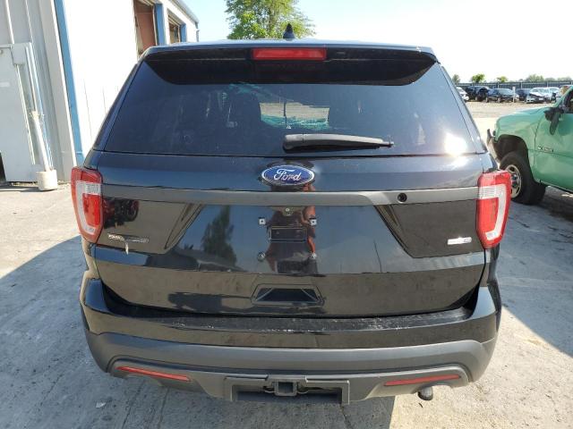 1FM5K8AR4GGA28702 - 2016 FORD EXPLORER POLICE INTERCEPTOR BLACK photo 6