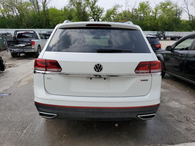 1V2BP2CA0NC530770 - 2022 VOLKSWAGEN ATLAS SEL WHITE photo 6