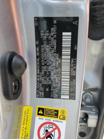 5TDKKRFH6ES014381 - 2014 TOYOTA HIGHLANDER XLE Gümüş foto 13