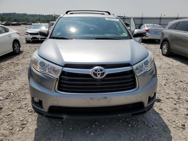 5TDKKRFH6ES014381 - 2014 TOYOTA HIGHLANDER XLE Gümüş foto 5