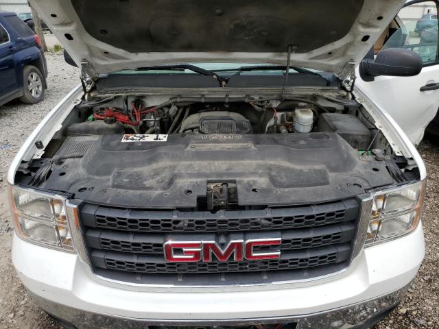 1GT02ZCG7CZ177426 - 2012 GMC SIERRA K2500 HEAVY DUTY WHITE photo 11