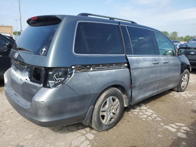 5FNRL38405B409311 - 2005 HONDA ODYSSEY EX GRAY photo 3