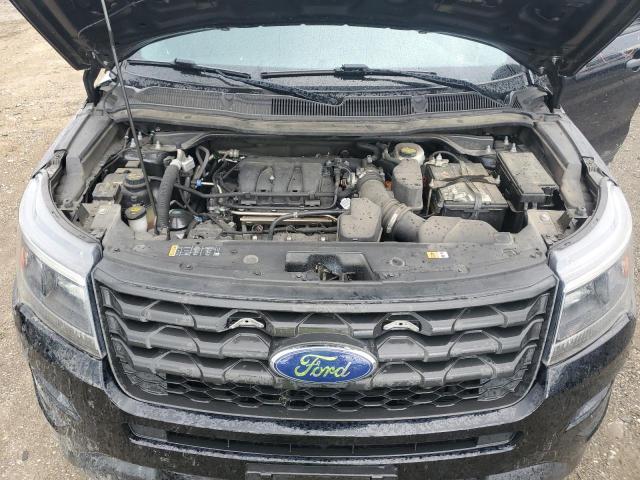 1FM5K8AR7HGD58660 - 2017 FORD EXPLORER POLICE INTERCEPTOR 黑色 照片 12