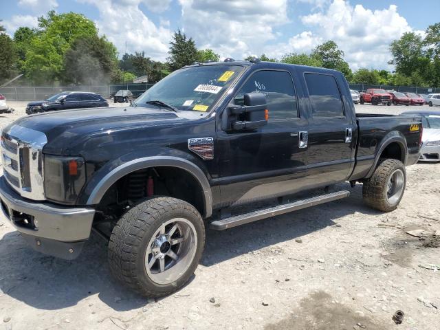 1FTSW2BR2AEA06336 - 2010 FORD F250 SUPER DUTY BLACK photo 1