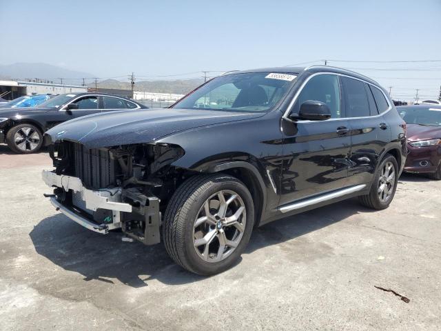 5UXTY5C07M9E39519 - 2021 BMW X3 XDRIVE30I BLACK photo 1