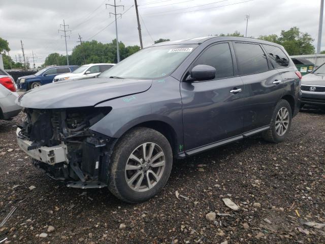 5N1AR2MM9EC713449 - 2014 NISSAN PATHFINDER S GRAY photo 1