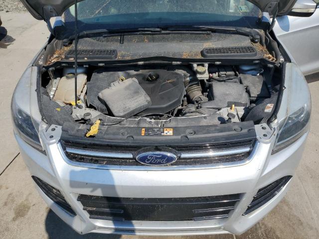 1FMCU9J98EUC97565 - 2014 FORD ESCAPE TITANIUM SILVER photo 12