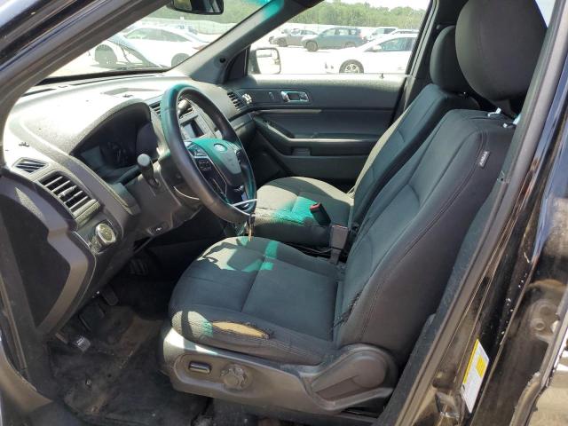 1FM5K8AR4HGB40966 - 2017 FORD EXPLORER POLICE INTERCEPTOR BLACK photo 7