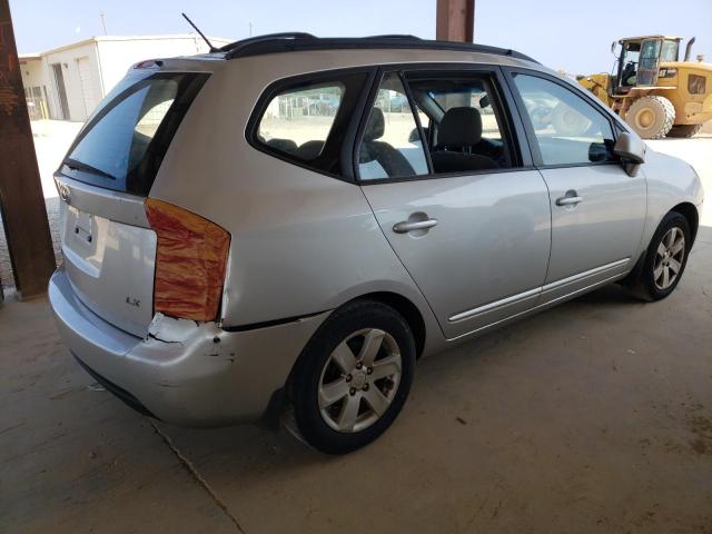 KNAFG525687208962 - 2008 KIA RONDO BASE SILVER photo 3