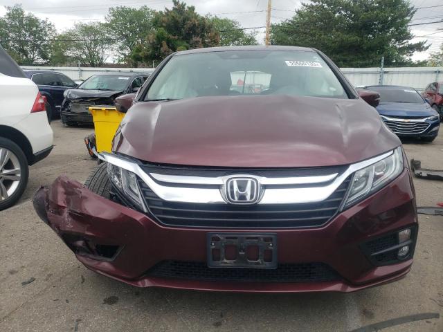 5FNRL6H54KB090954 - 2019 HONDA ODYSSEY EX BURGUNDY photo 5