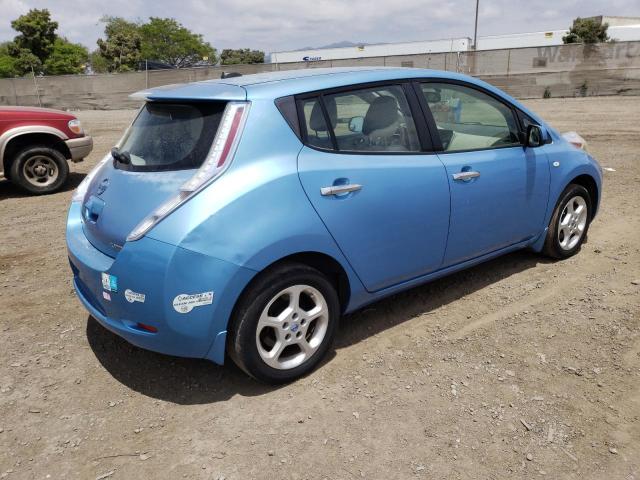 JN1AZ0CP1BT007353 - 2011 NISSAN LEAF SV BLUE photo 3