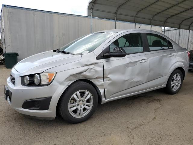 1G1JA5SH2C4175423 - 2012 CHEVROLET SONIC LS SILVER photo 1