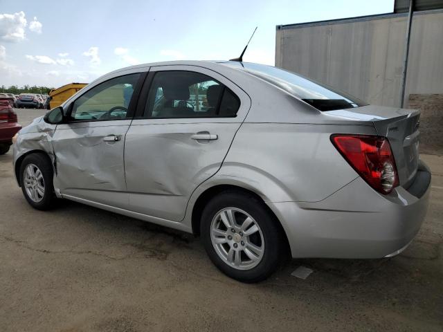 1G1JA5SH2C4175423 - 2012 CHEVROLET SONIC LS SILVER photo 2