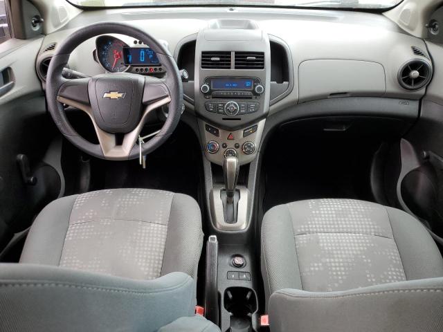 1G1JA5SH2C4175423 - 2012 CHEVROLET SONIC LS SILVER photo 8