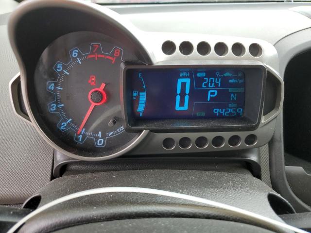 1G1JA5SH2C4175423 - 2012 CHEVROLET SONIC LS SILVER photo 9