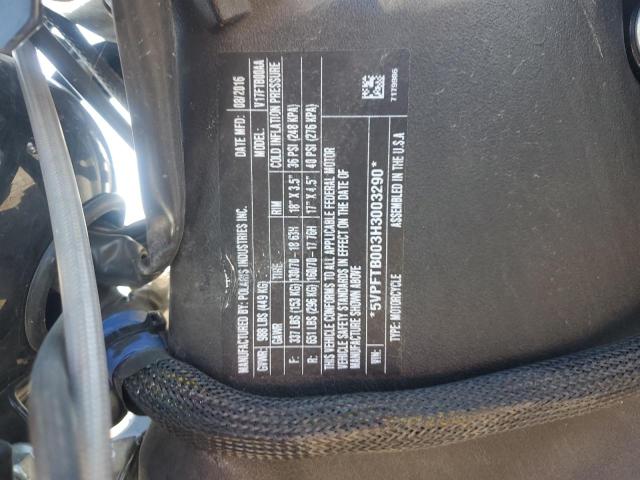 5VPFTB003H3003290 - 2017 VICTORY MOTORCYCLES OCTANE BLACK photo 9