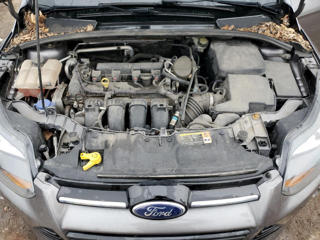 1FADP3N26EL182825 - 2014 FORD FOCUS TITANIUM GRAY photo 11