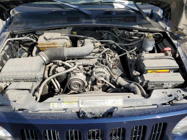 1J4GL38KX6W244509 - 2006 JEEP LIBERTY RENEGADE BLUE photo 11